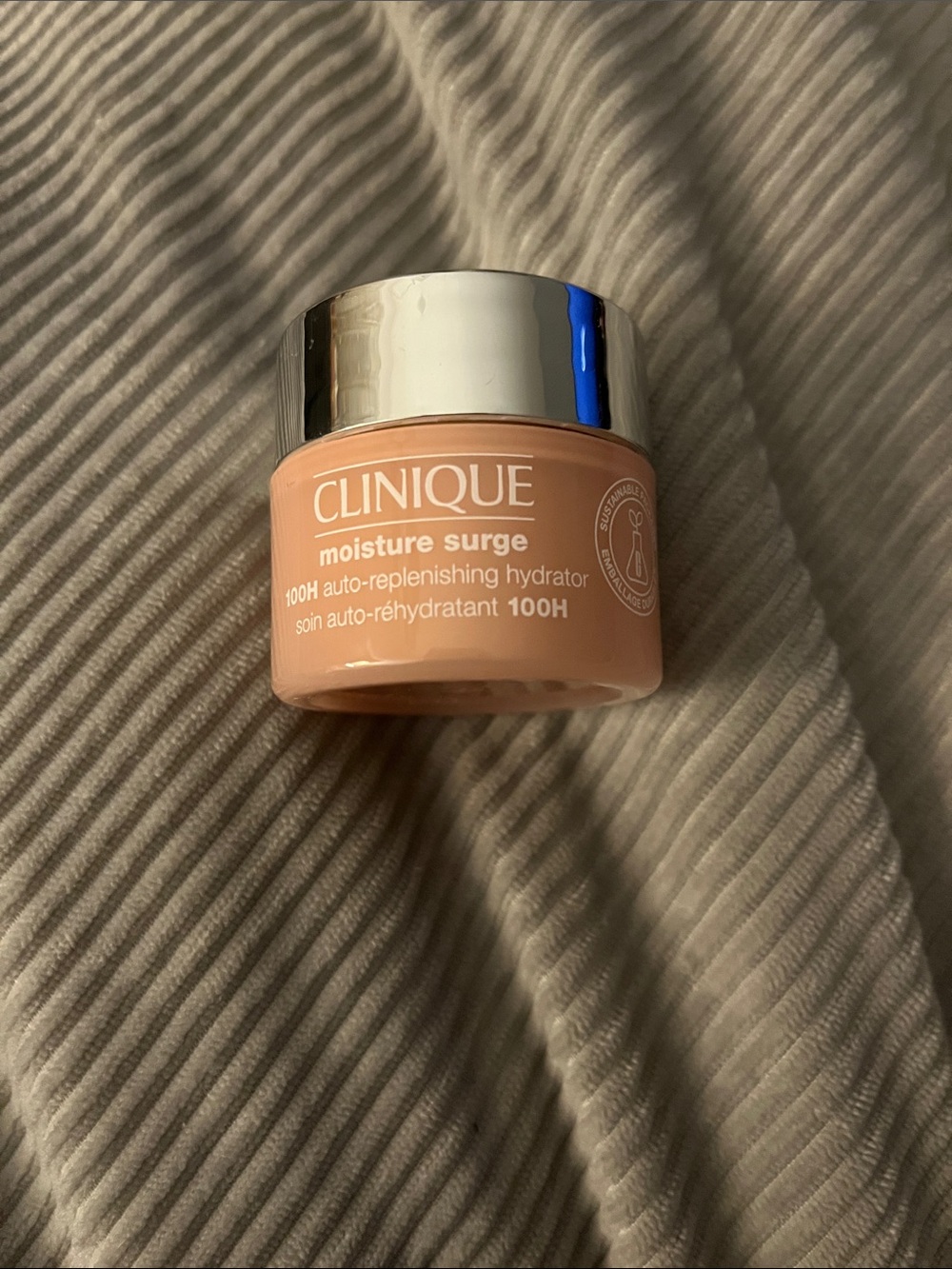 Clinique Moisture Surge Hydrator - Peach Jar with Silver Cap